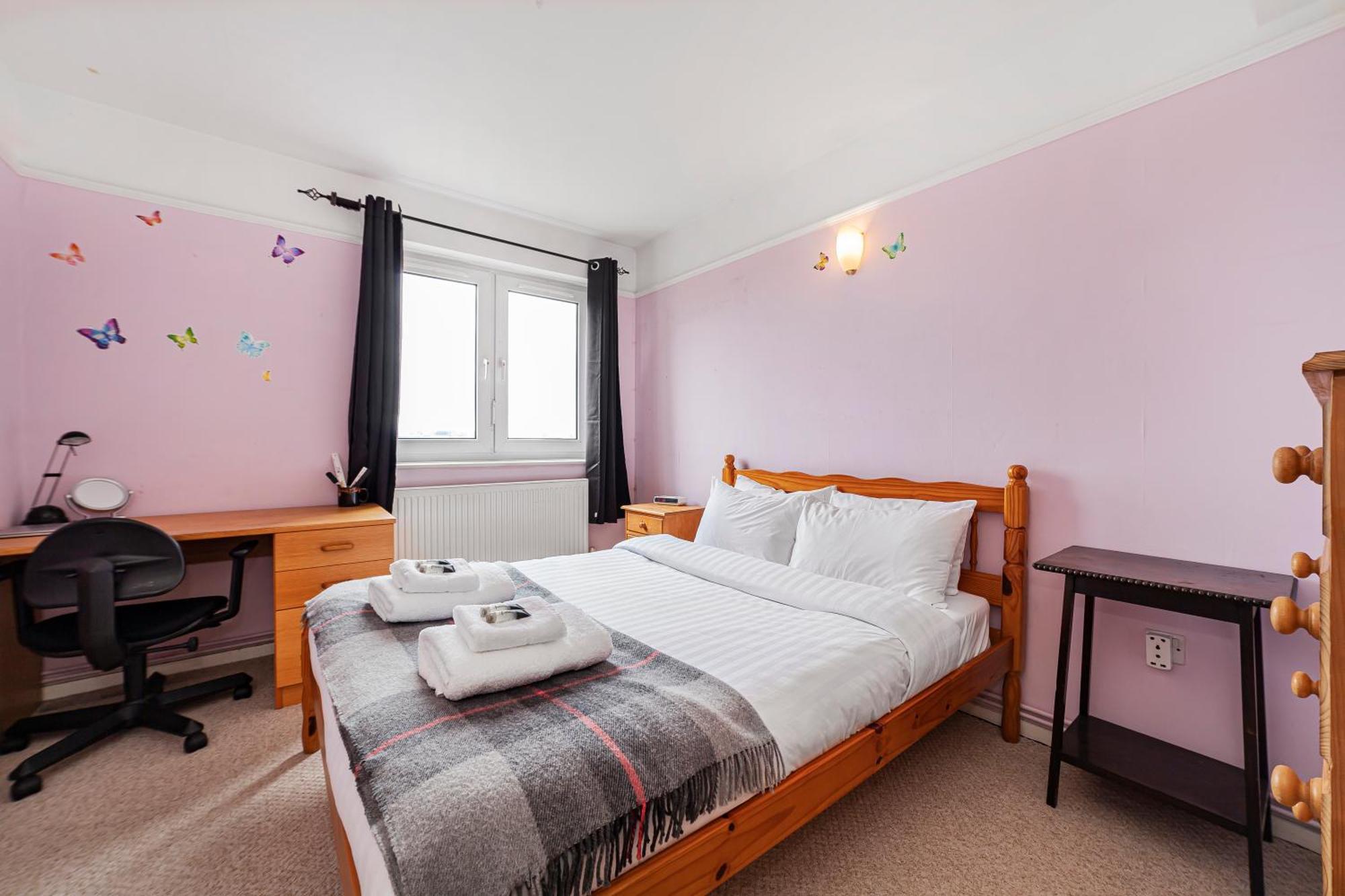 Elegant 1Br Flat With Balcony & City View, Walworth London Kültér fotó