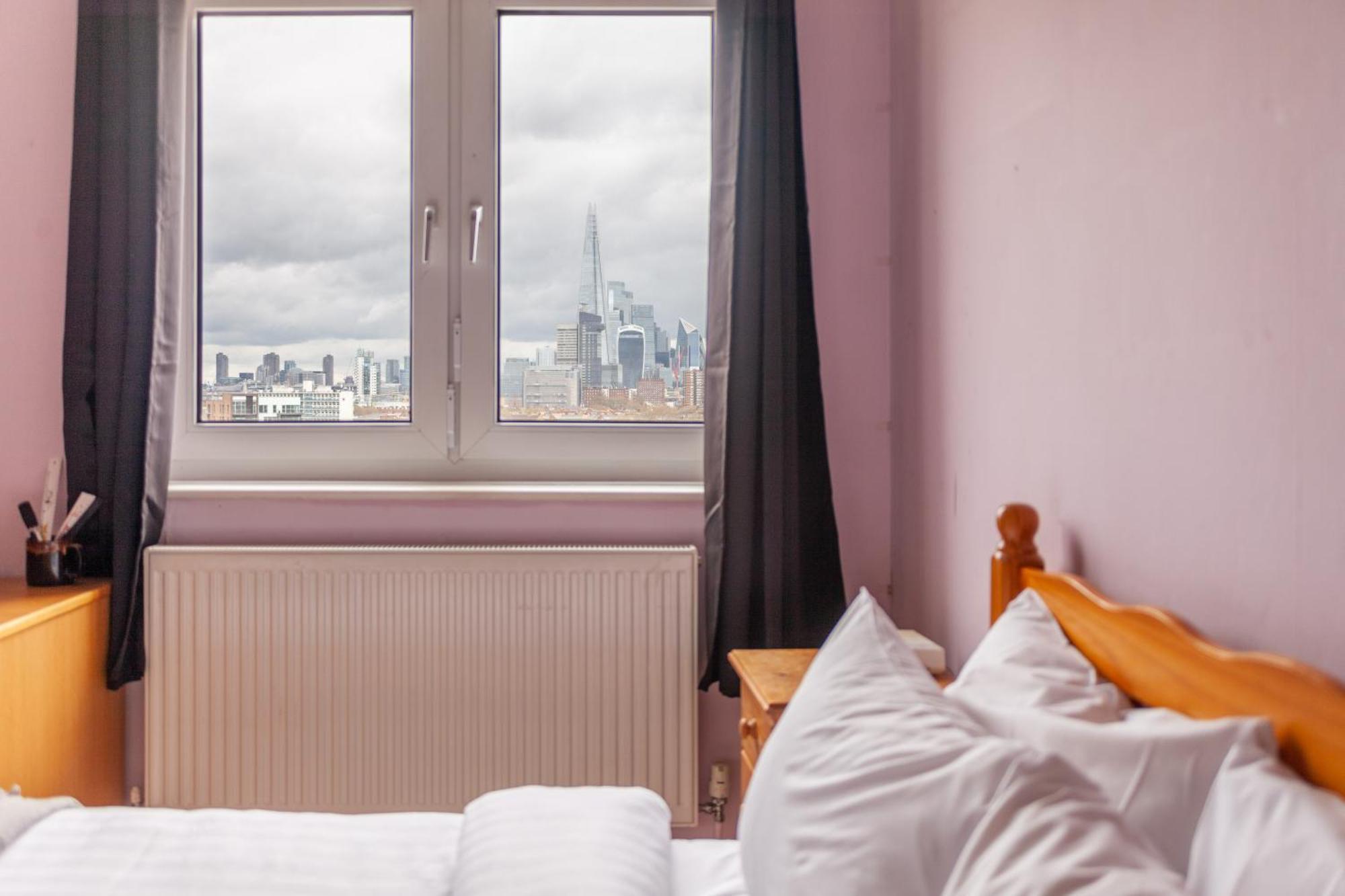 Elegant 1Br Flat With Balcony & City View, Walworth London Kültér fotó