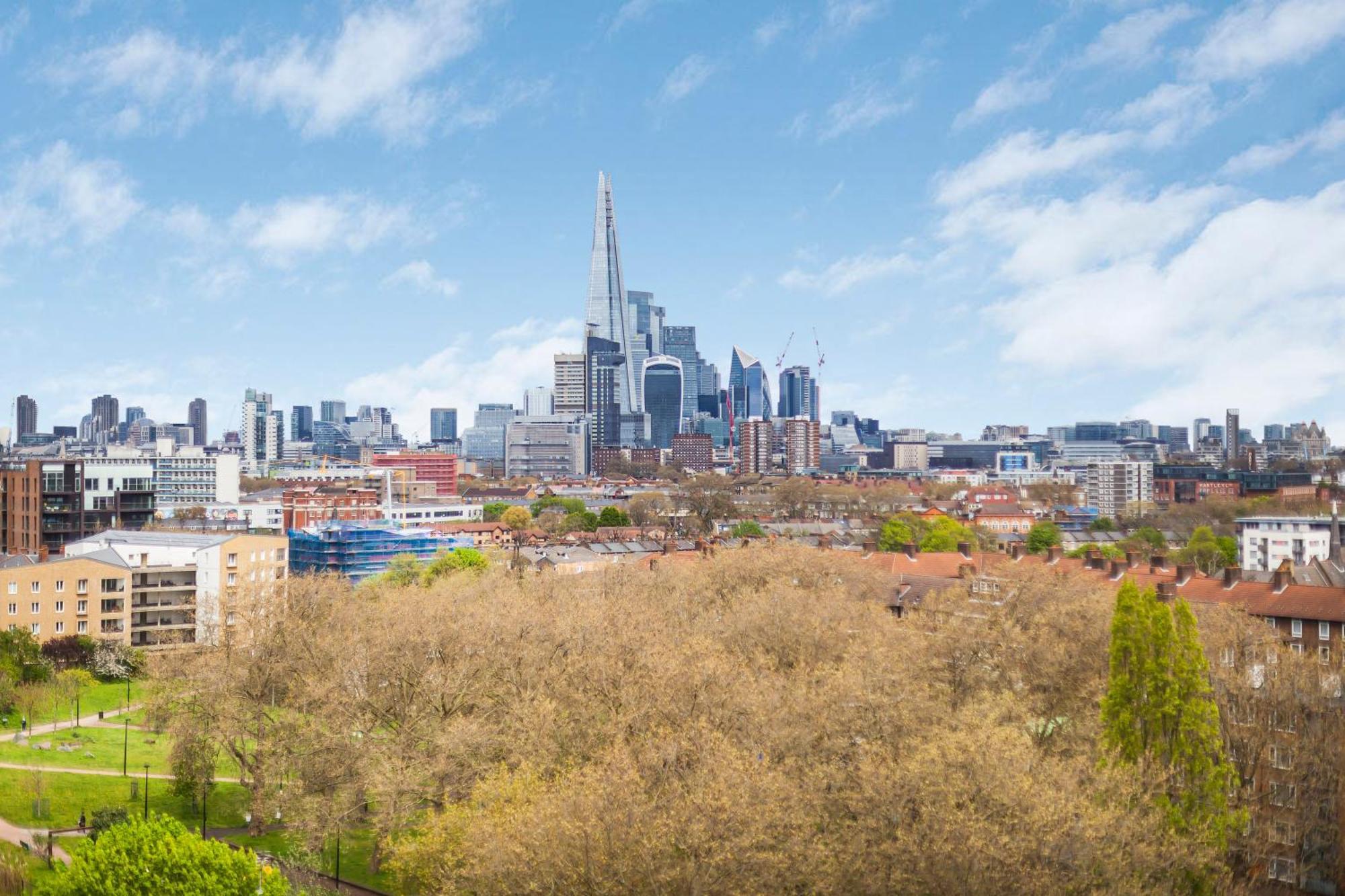Elegant 1Br Flat With Balcony & City View, Walworth London Kültér fotó